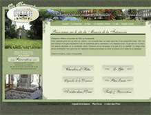 Tablet Screenshot of locationmanoir.com